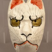 2006.X.59 Kitsune mask (front)