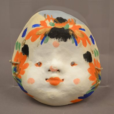 2009.104.2 Okame mask (front)