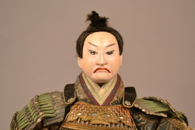 AB 274 Samurai doll (detail)