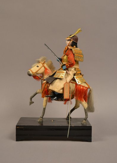 AB 59-5 Samurai on Horseback Doll 